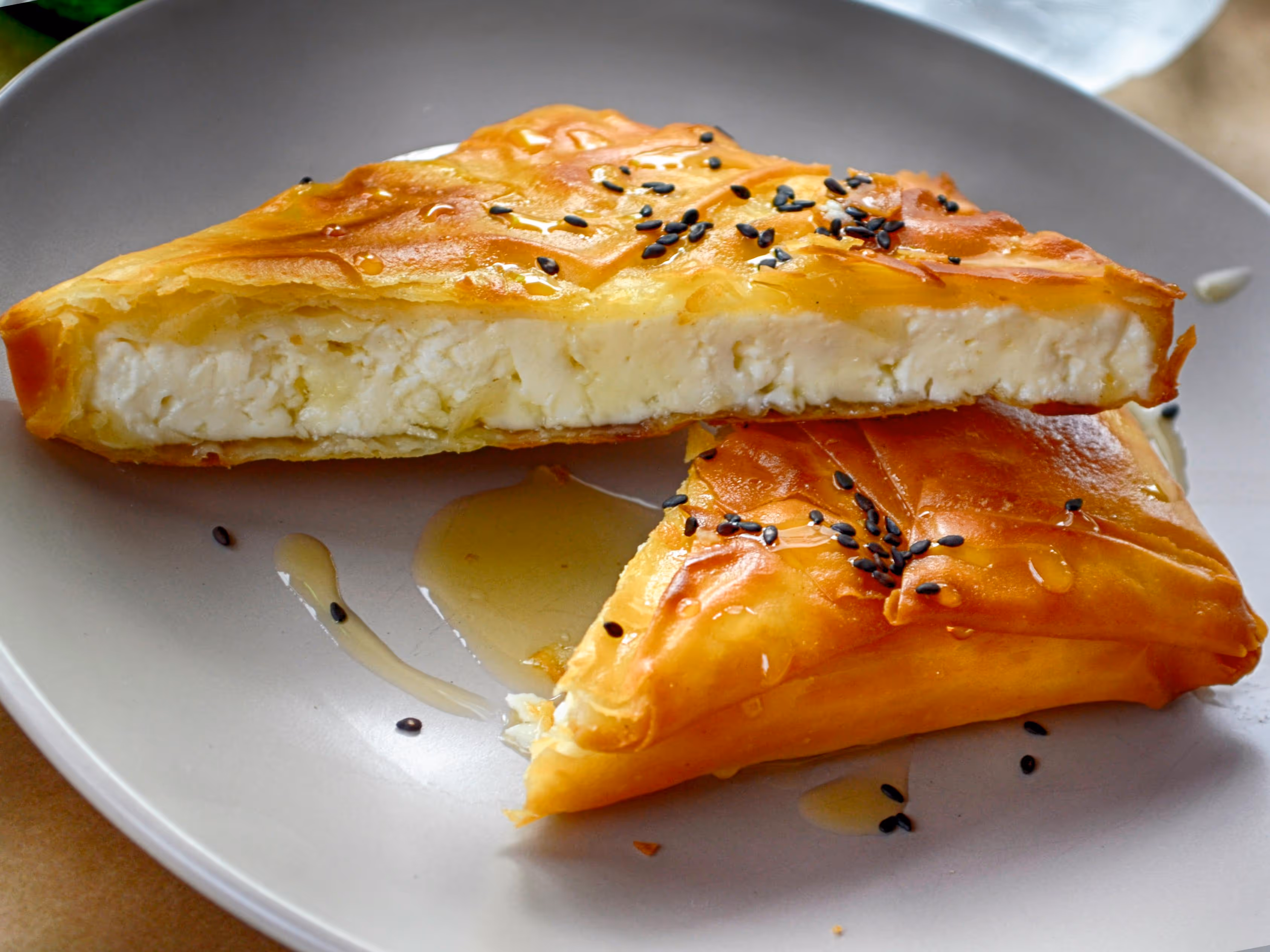 Authentic Greek Breakfast Spread